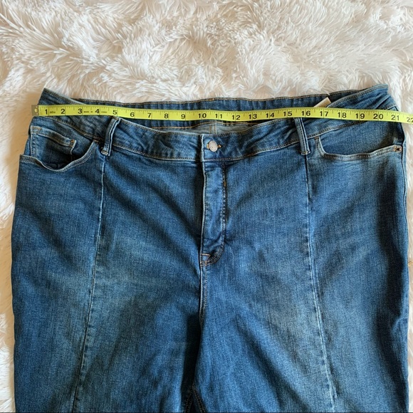 Old Navy Rockstar Mid-Rise Raw Hem Jeans 26 Long - Picture 8 of 11